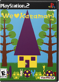 We Love Katamari Playstation 2 US box art